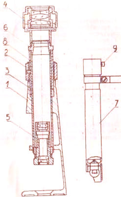 Рис.1. Схема микроскопа МПБ-3